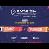 🇫🇷 FRANCE vs PORTUGAL 🇵🇹 - Women - POS 1-8 - FIP WORLD PADEL CHAMPIONSHIPS QATAR 2024