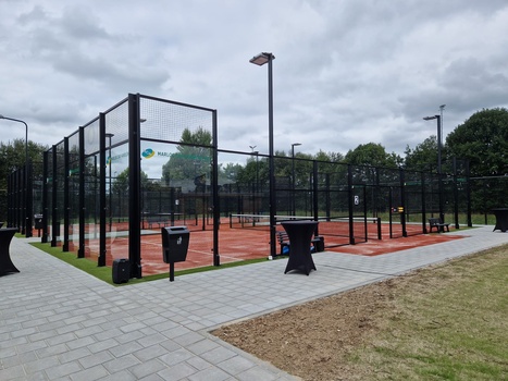 Aluminium 3.0 padelbaan