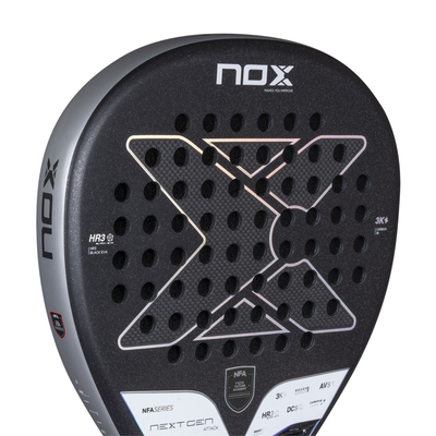 Nox NextGen Pro Attack 3K | Padel Racket afbeelding 6