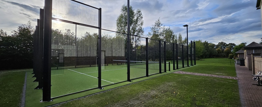 Padelbaan in je achtertuin