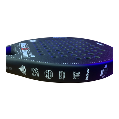 Black Crown Koala PRO Black Rough Edition | Padel Racket afbeelding 3