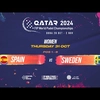 (ENG) 🇪🇸 SPAIN vs SWEDEN 🇸🇪  - Women - POS 1-8 - FIP WORLD PADEL CHAMPIONSHIPS QATAR 2024