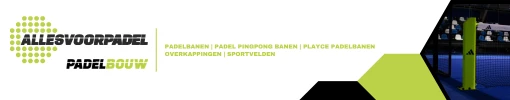 Advertentie Alles voor padel - Padelbouw