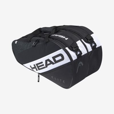 Padeltas 46 l elite supercombi 23 zwart wit afbeelding 1