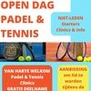 Open Dag Padel & Tennis 2024 16 maart 2024