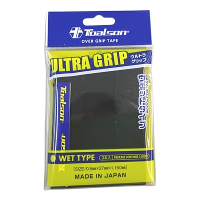 Toalson padel overgrip "sticky" zwart afbeelding 1