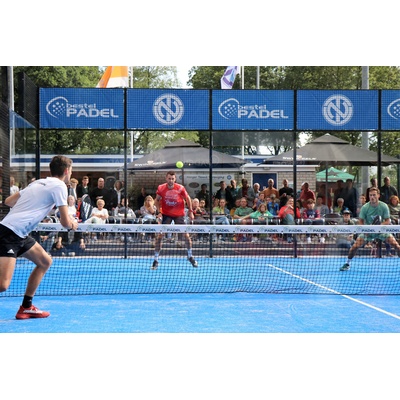 Padelnet netband met eigen sponsor logo afbeelding 8