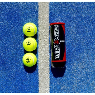 Black Crown Pro Balls Box (24*3 Pieces) | Padel Balls afbeelding 1