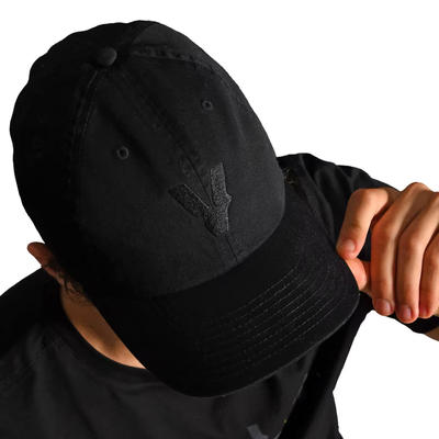 Volt Cap Black | Padel Clothing afbeelding 4