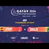 🇪🇸 SPAIN vs BRAZIL 🇧🇷 - Men - POS 1-8 - FIP WORLD PADEL CHAMPIONSHIPS QATAR 2024