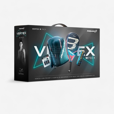 Vertex kerstpakket dames racket + rugzak + next ballen en overgrips afbeelding 1