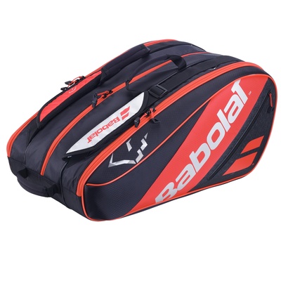 Isothermische padeltas 56 l rh team juan lebrón zwart rood afbeelding 1