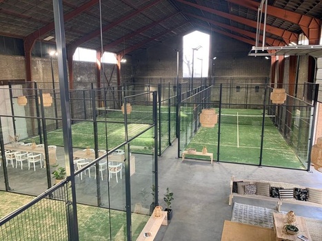 Bovenaanzicht Apeldoorn Padel