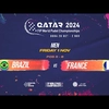 🇧🇷 BRAZIL vs FRANCE 🇫🇷 - Men - POS 5-8 - FIP WORLD PADEL CHAMPIONSHIPS QATAR 2024