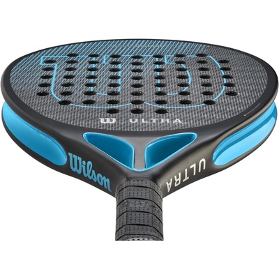 Wilson Ultra Pro V2 Padel, zwart/lichtblauw afbeelding 2