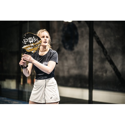 Padel t-shirt dames 2023 Padel Sportswear ademend Navy Bliue afbeelding 4