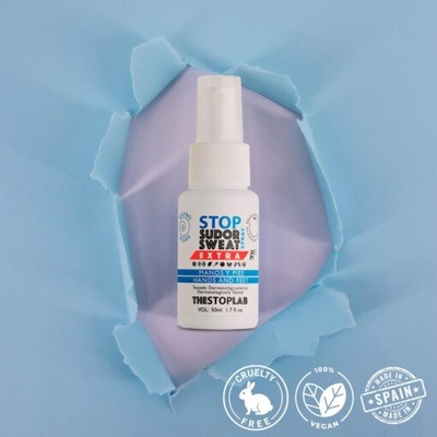 Stop sweat extra on hands and feet (Spray) afbeelding 2