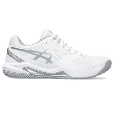 Padelschoenen voor dames gel-dedicate 8 wit grijs afbeelding 1