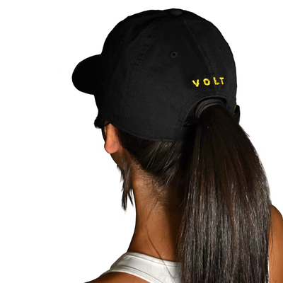 Volt Cap Black | Padel Clothing afbeelding 3