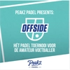 ⚽⚽Hét padel toernooi voor de Zwolse amateur voetballer⚽⚽🎾