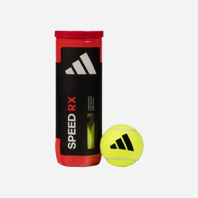 Gasgevulde padelballen speed rx koker met 3 ballen afbeelding 1