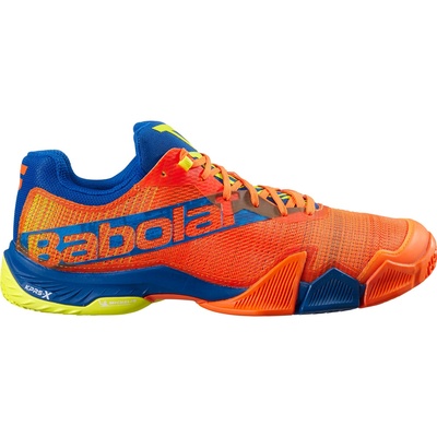 Babolat Jet Premura Padel schoen Oranje/Blauw afbeelding 1