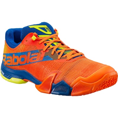 Babolat Jet Premura Padel schoen Oranje/Blauw afbeelding 3