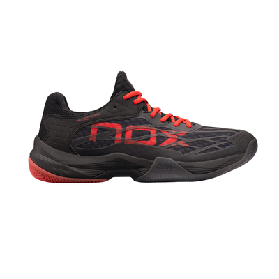 Nox AT10 Lux Black/Red | Padel Shoes afbeelding 2