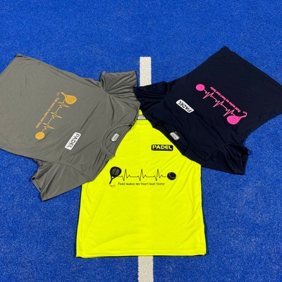 Padel T-shirt "Special" Heartbeat | Padel Sportswear S-XXL afbeelding 3