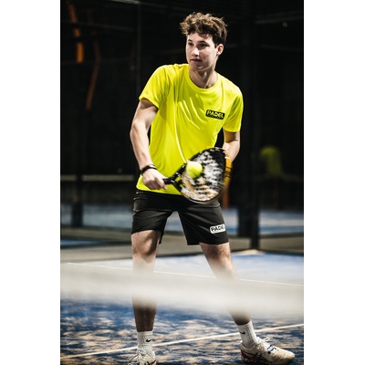 Padel t-shirt 2023 Padel Sportswear ademend Geel afbeelding 4