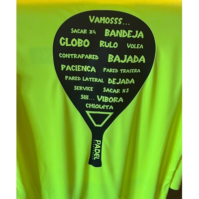 Padel Sportwear Shirt Padel Special S-XXL afbeelding 1