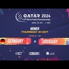 🇩🇪 GERMANY vs URUGUAY 🇺🇾  - Women - POS 9-16 - FIP WORLD PADEL CHAMPIONSHIPS QATAR 2024