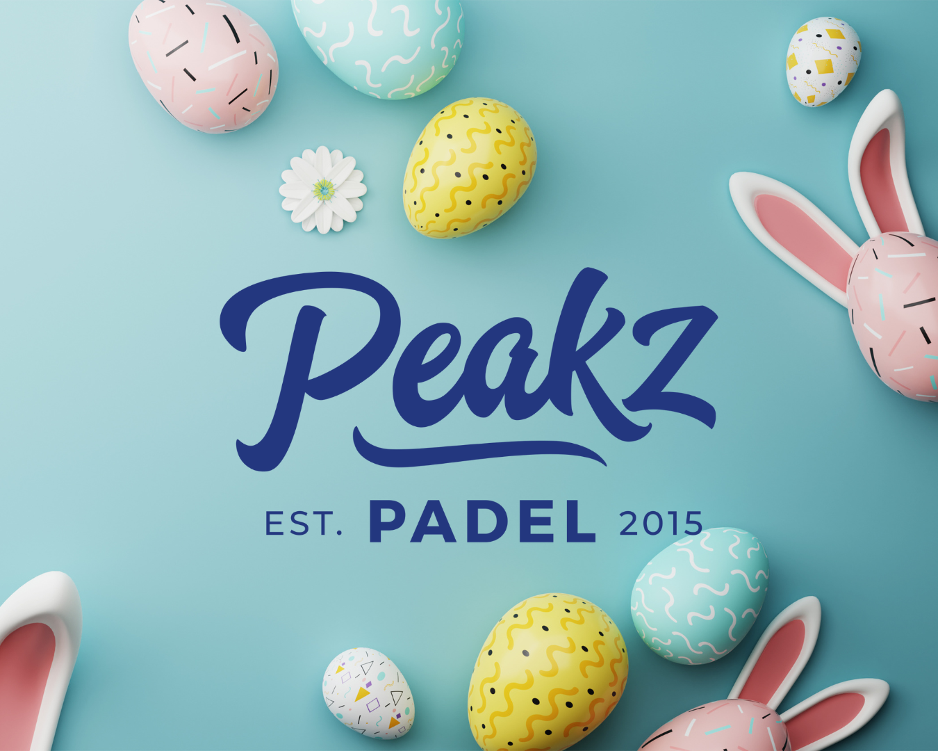Logo 🐣 Paastoernooi – Word de Paasbaas van de baan! 🐣