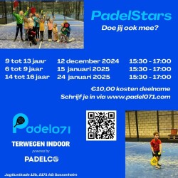 PADELSTARS 6 - 9 jaar