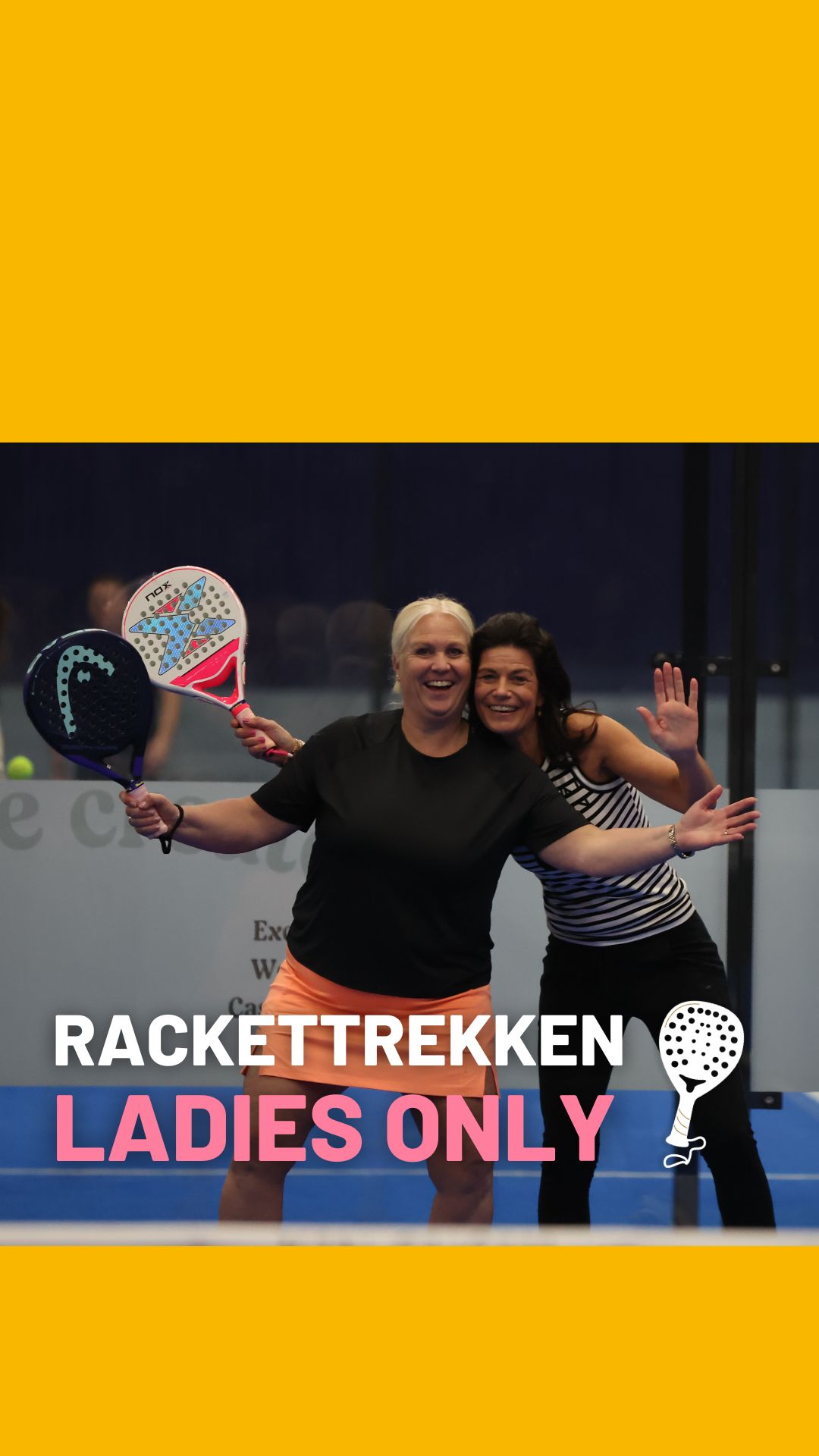 LADIES ONLY - RACKET TREKKEN