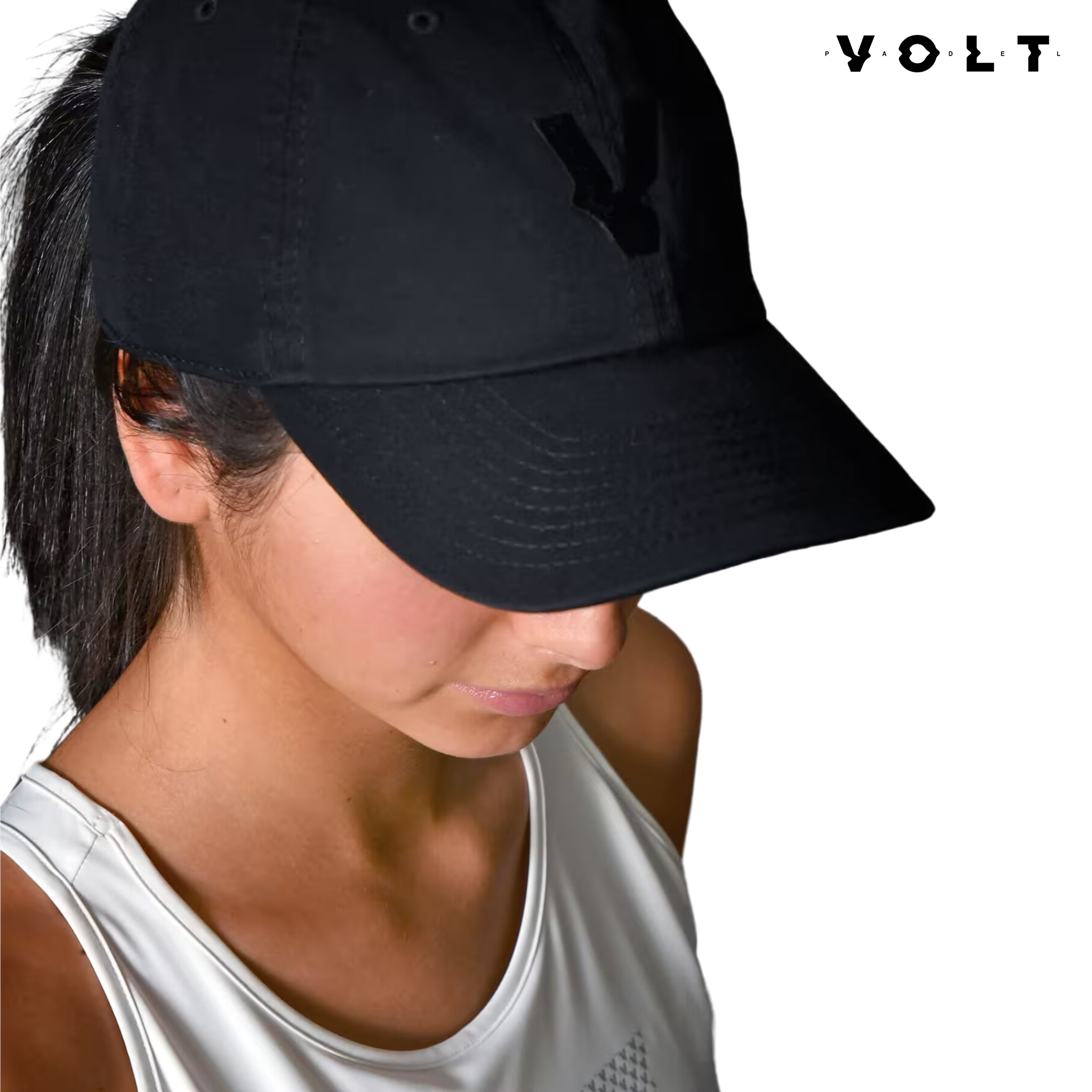 Volt Cap Black | Padel Clothing