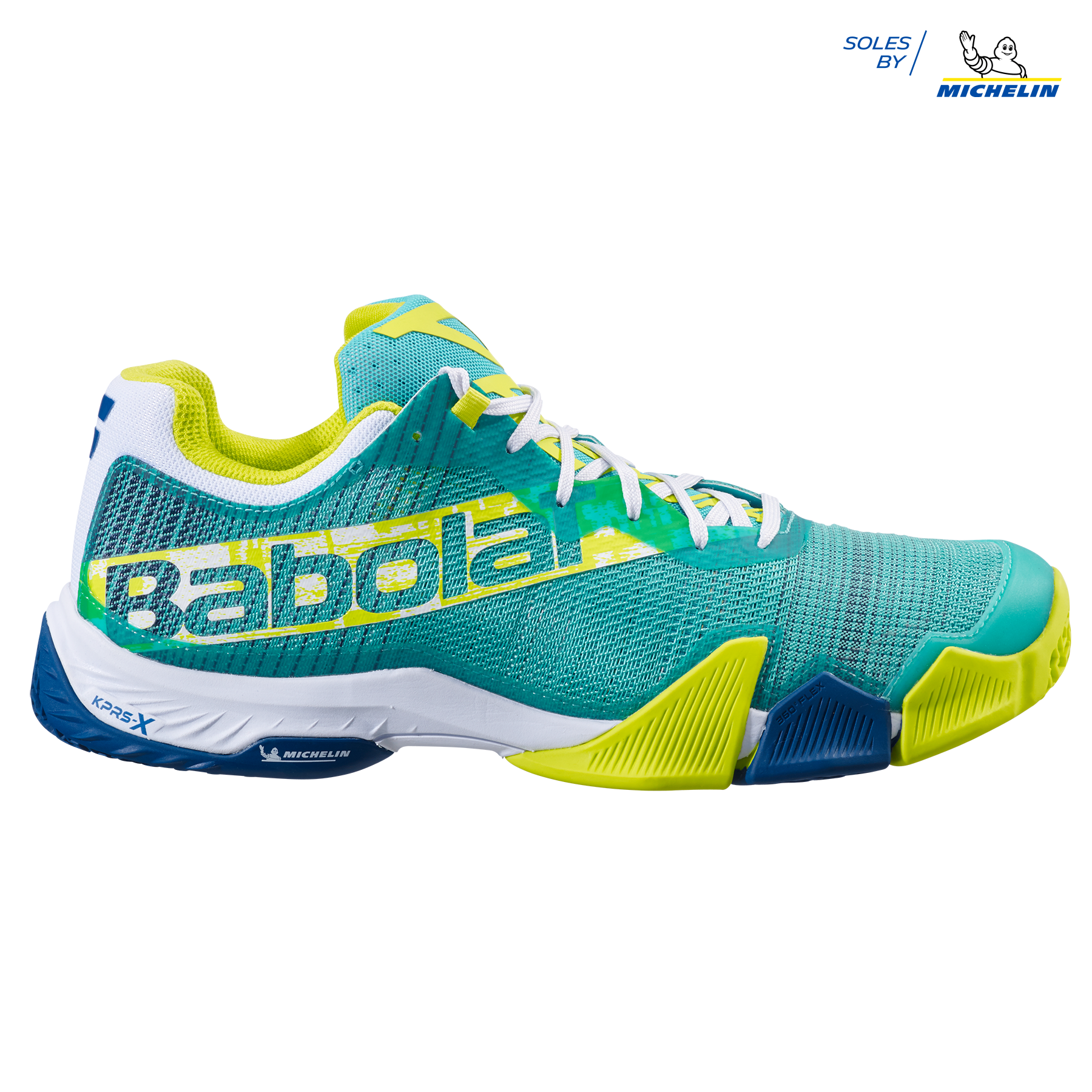 Babolat Jet Premura Padel schoen Geel/Groen