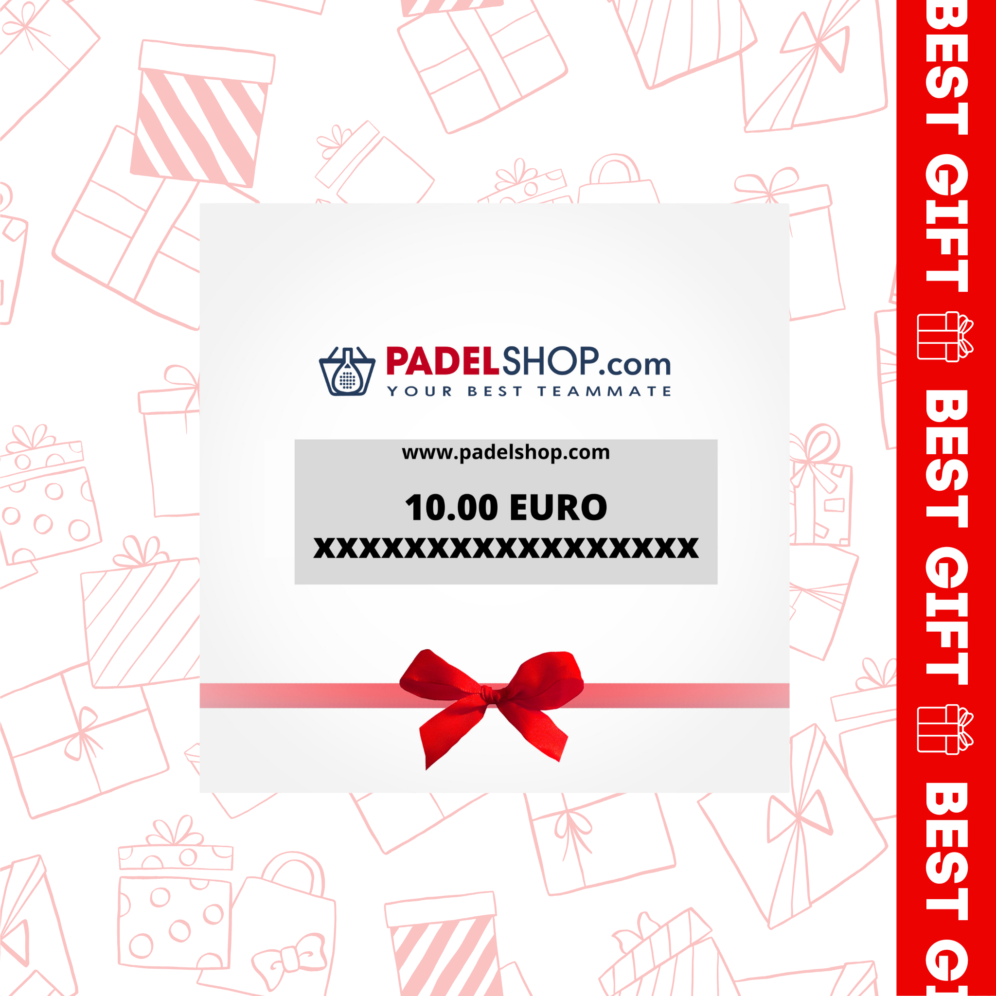 Padelshop.com Gift Card (Starts from €10 to ...€)