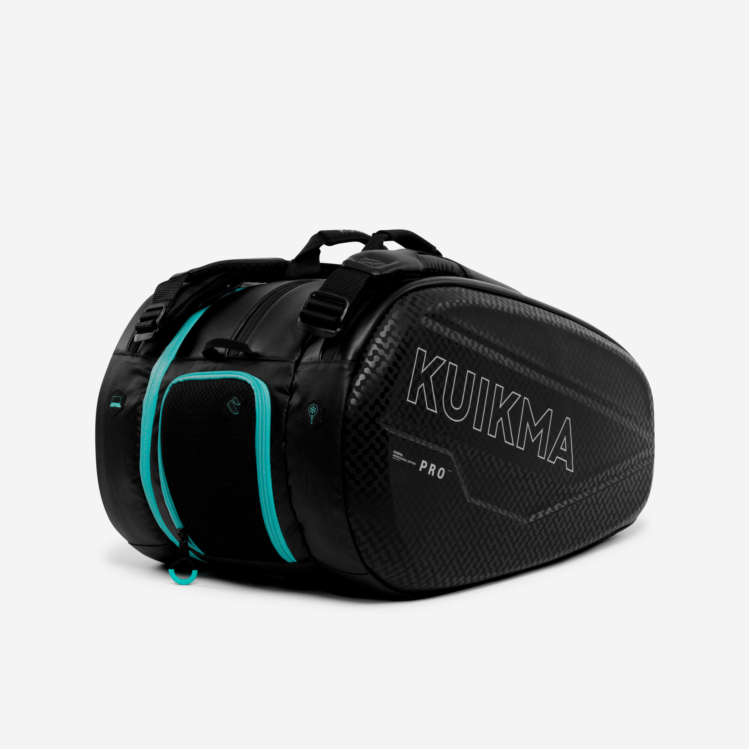 Isothermische padeltas 46 > 54 l pro zwart turquoise