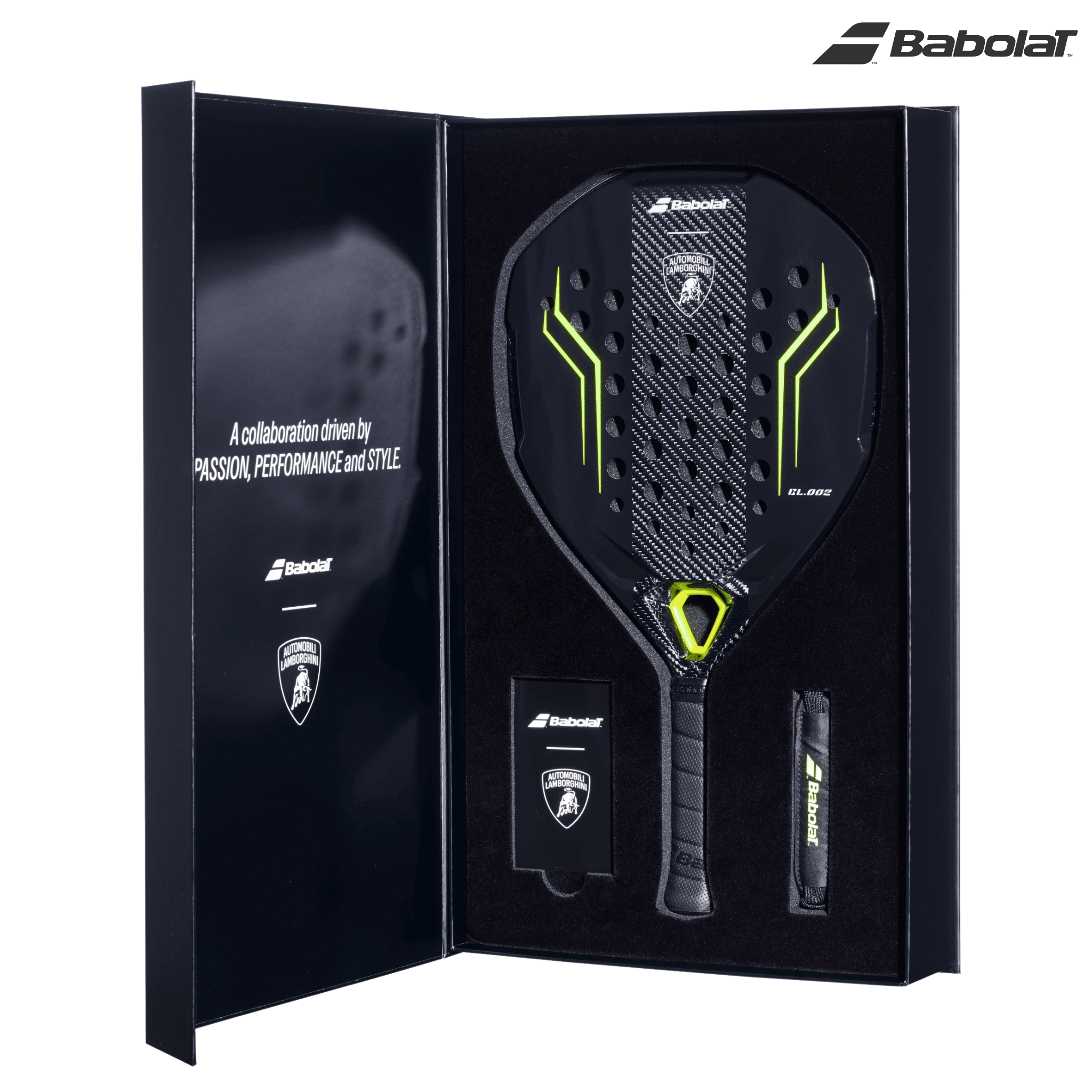 Babolat x Lamborghini BL002 Black | Padel Racket [pre-order]