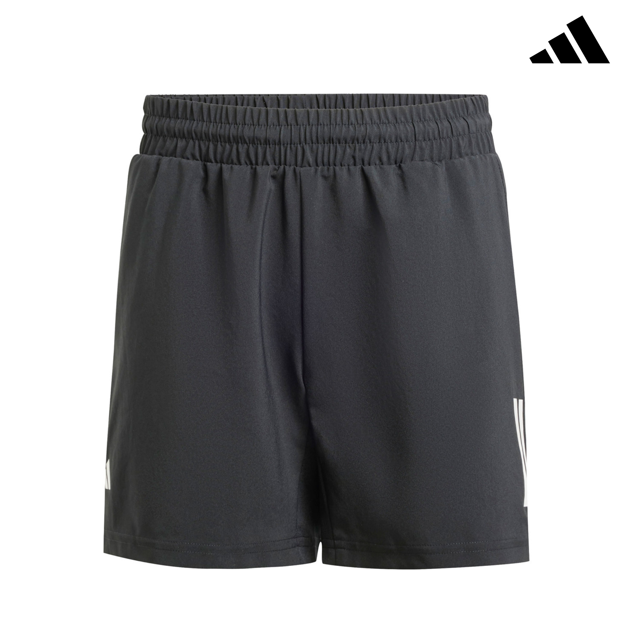 adidas Club 3 Stripes Shorts Black | Padel Clothes