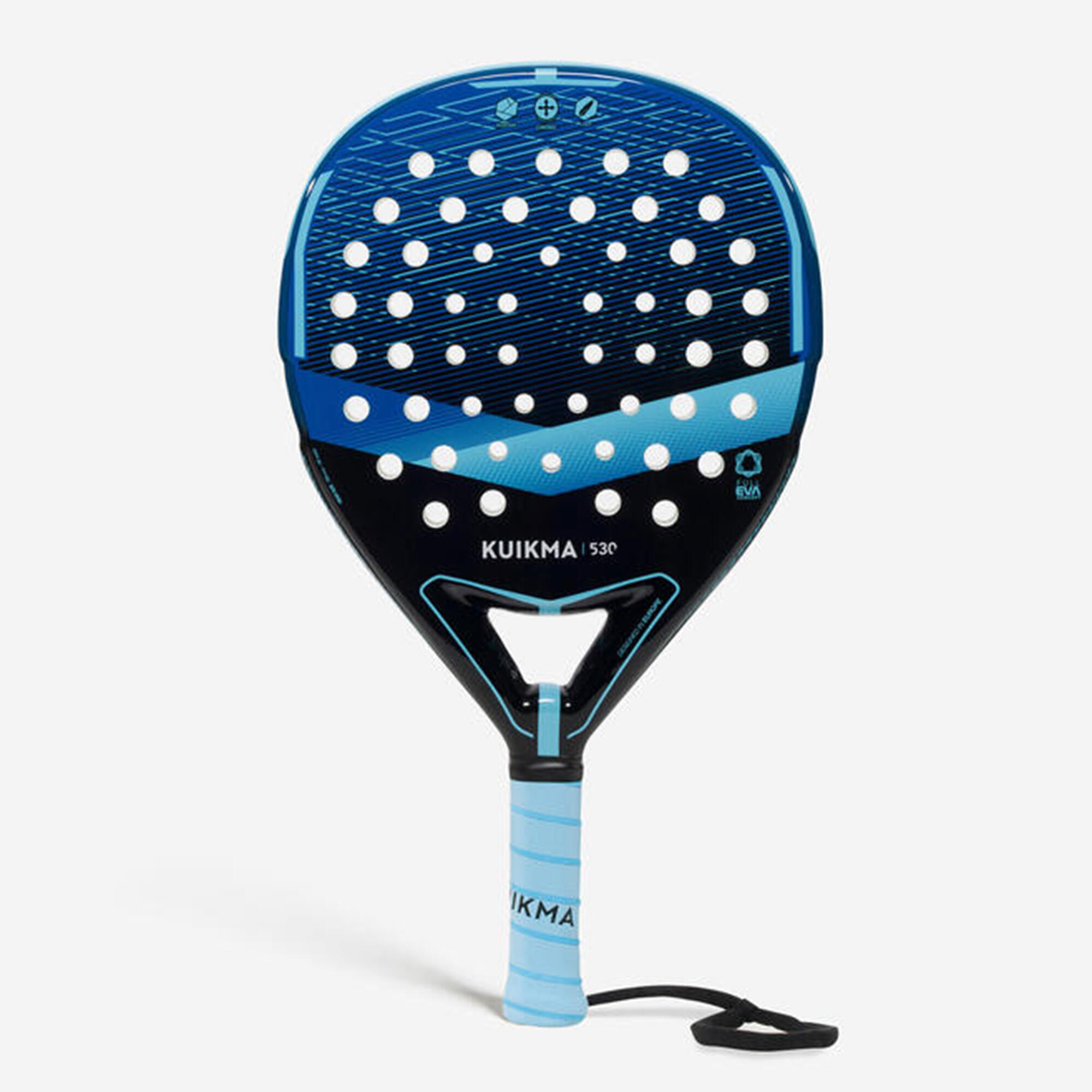 Padel racket pr 530 zwart/blauw