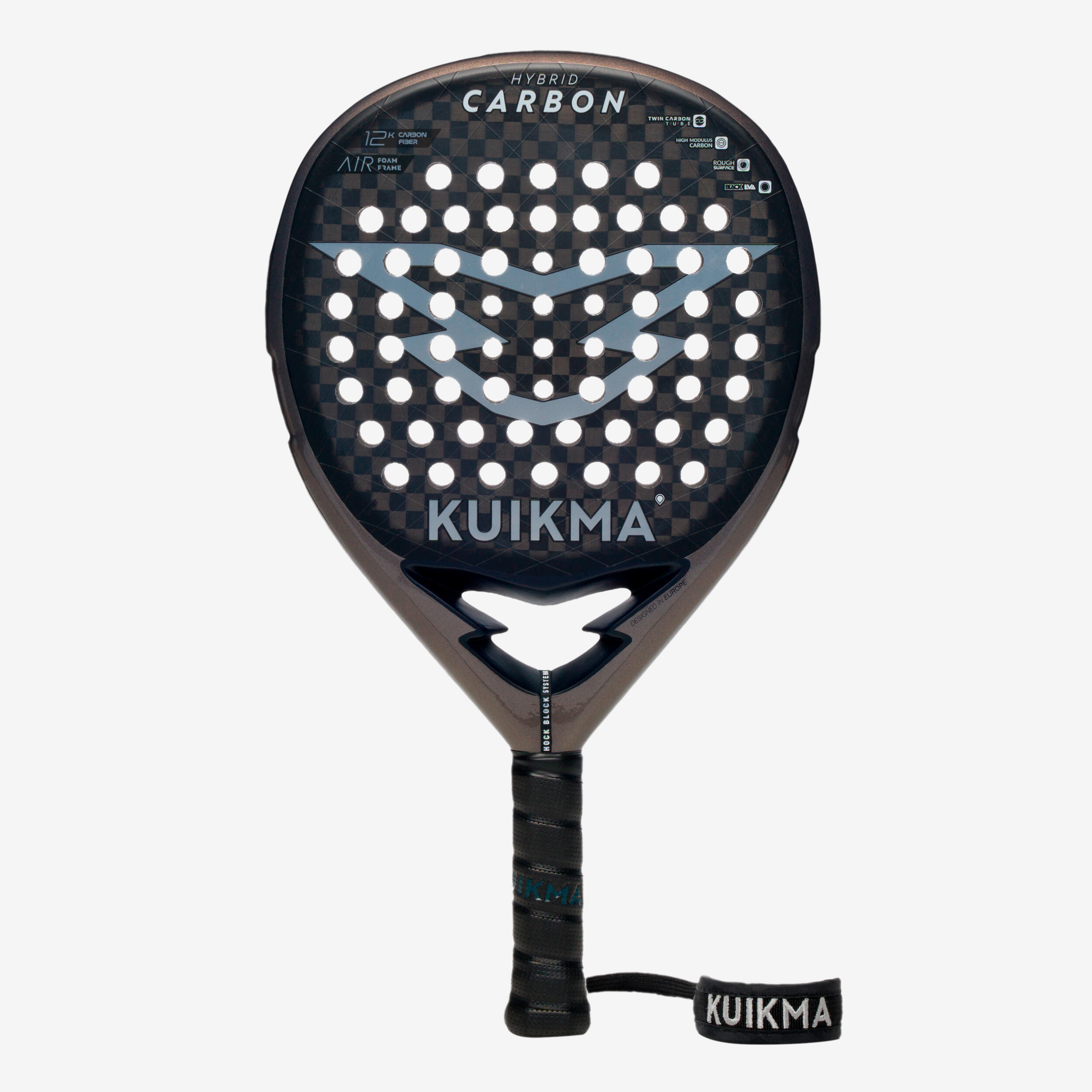 Padelracket voor volwassenen kuikma pr hybrid carbon