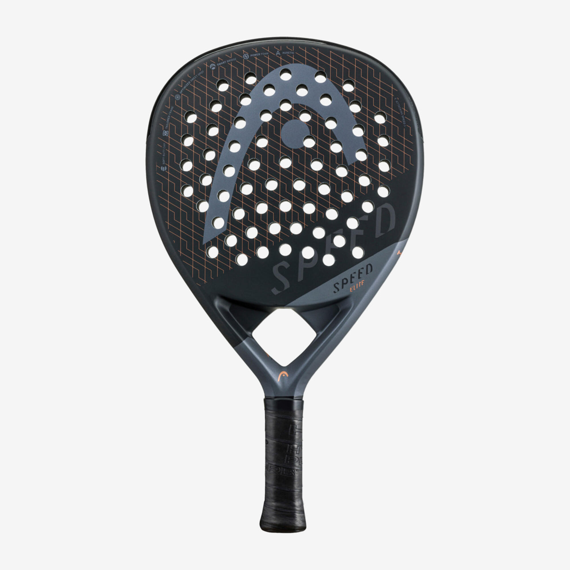 Padelracket voor volwassenen speed elite