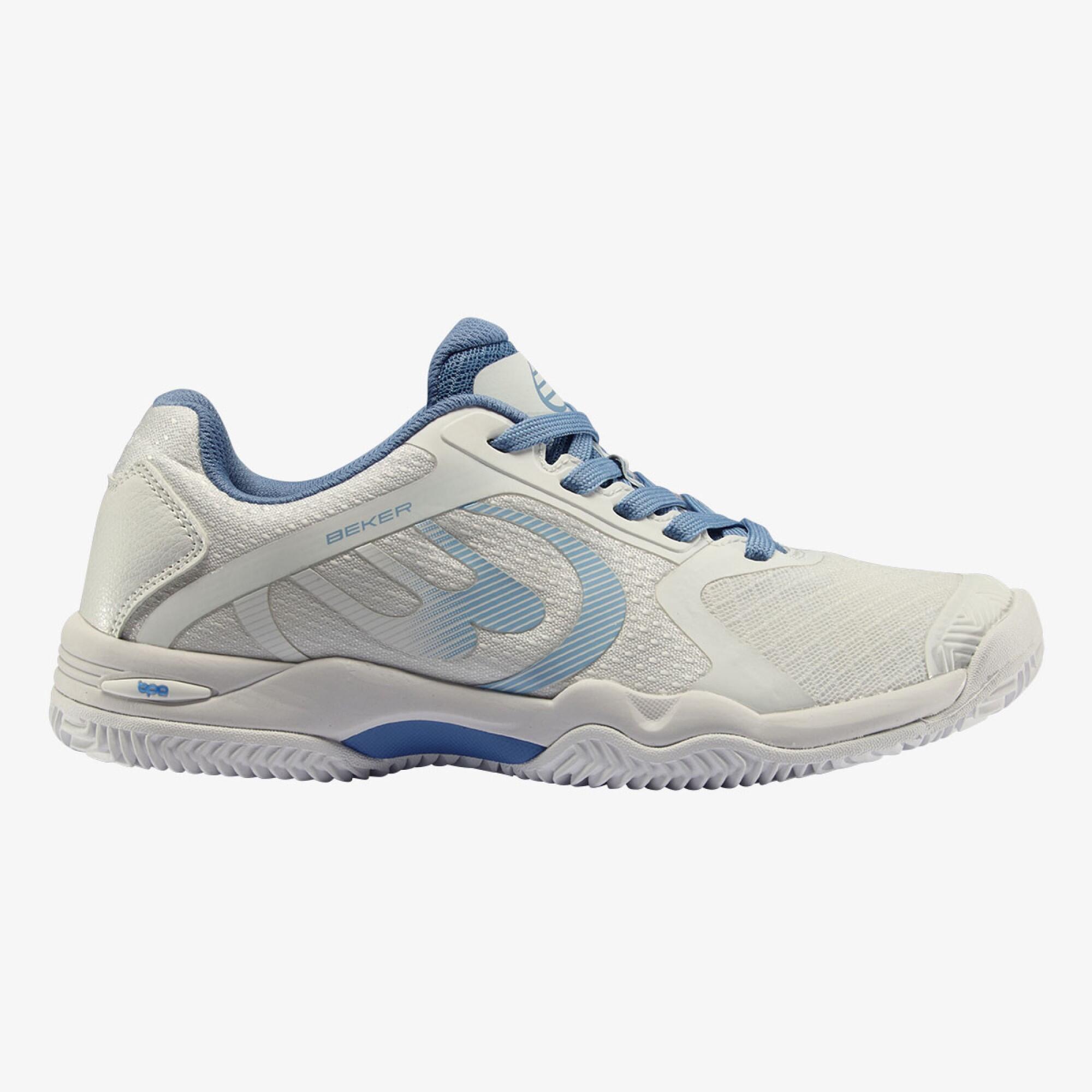 Padelschoenen voor dames beker wit