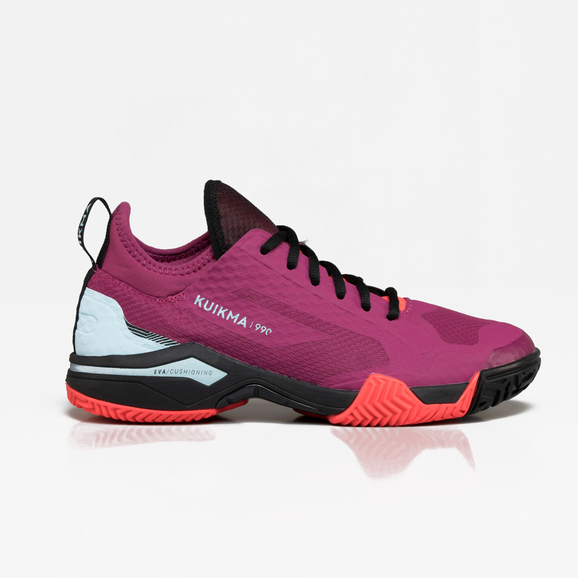 Padelschoenen voor dames ps 990 dynamic roze/paars