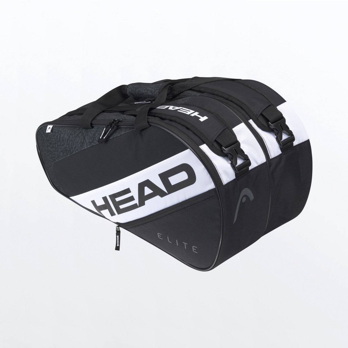 Head Elite Padel Supercombi Zwart-Wit Padel Tas