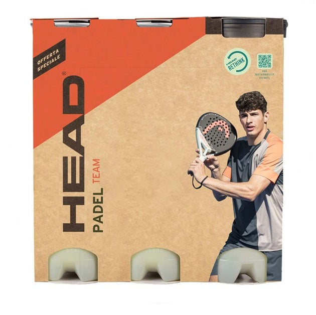 Head TriPack Team Padel ballen