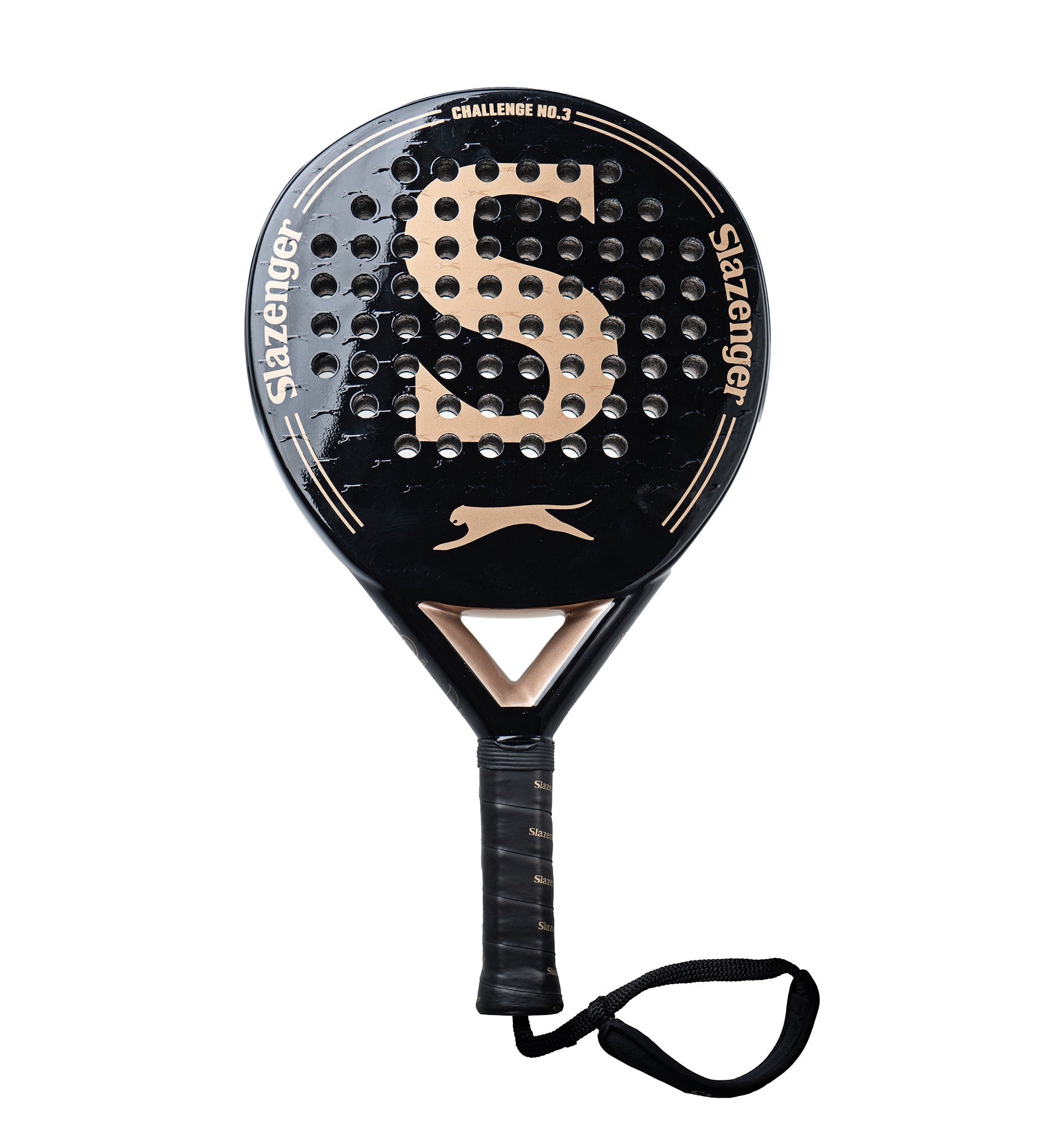 Slazenger Challenge No.3 Black/Gold | Padel Racket