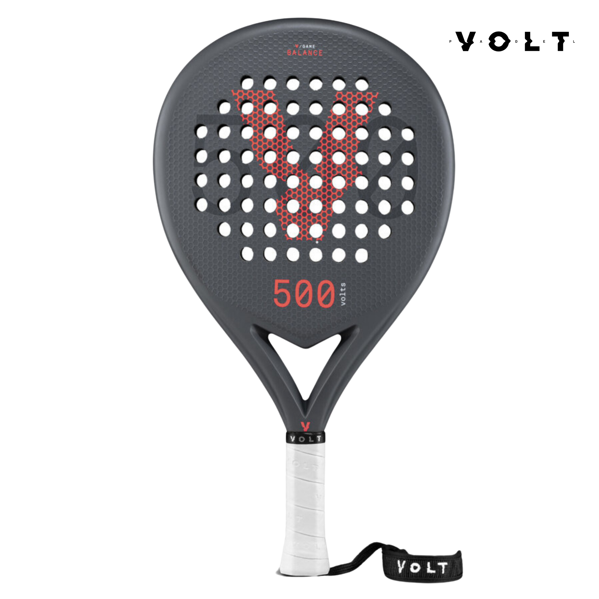 Volt 500 Grey 2021 Edition | Padel Racket